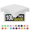 Party Solids Paper Napkins Disposable Everyday 100 Pcs 2 Ply Napkins Paper Everyday For Parties & Party Supplies